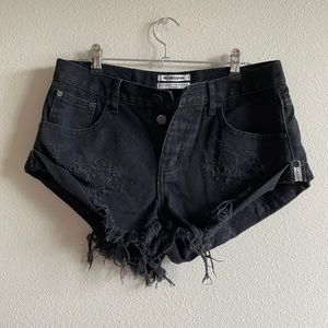 One Teaspoon bandit shorts